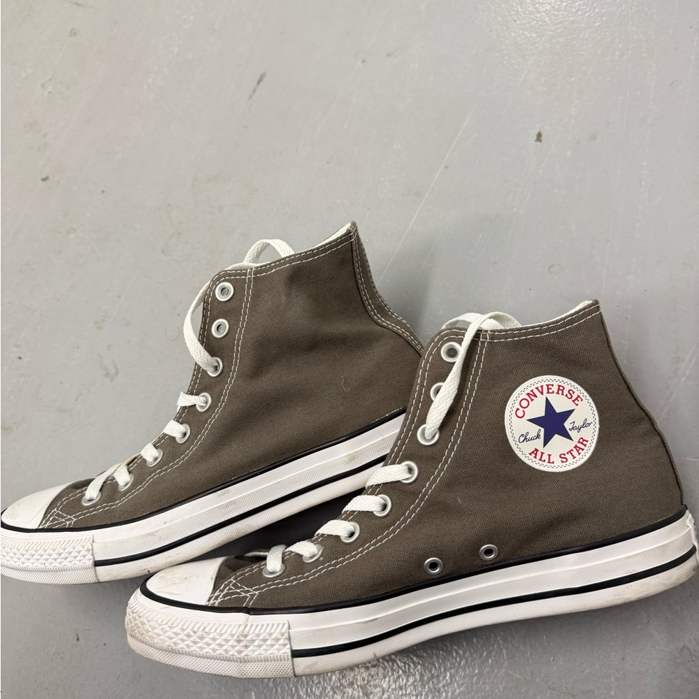 Unisex CONVERSE Chuck Taylor ALL STAR Seasonal HIGH TOP Charcoal SZ 8 Men’s 10W